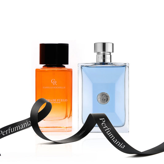 Tierra De Fuego di Camille Rochelle e Versace Pour Homme di Versace