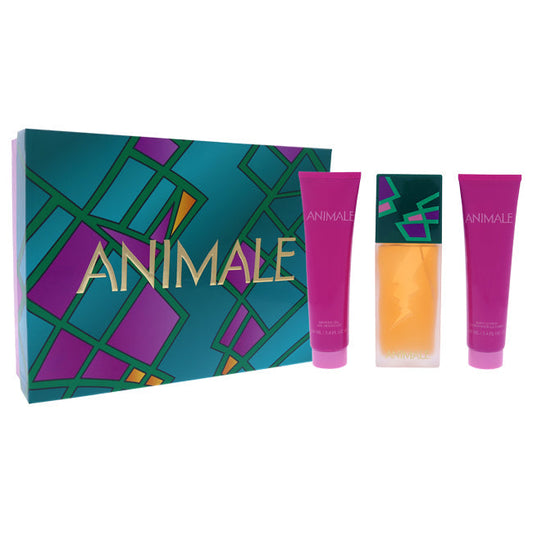 Animale di Animale per donna - Set regalo da 3 pezzi