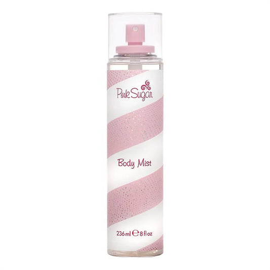 Spray corpo allo zucchero rosa