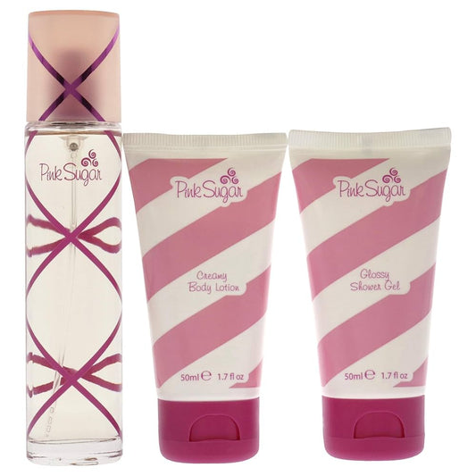 Set regalo magico di zucchero rosa