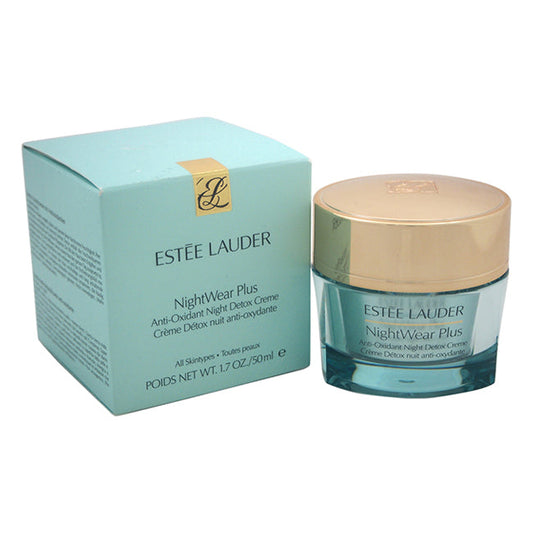 Crema detox antiossidante NightWear Plus - Tutti i tipi di pelle di Estee Lauder per donna - Crema da 1,7 oz
