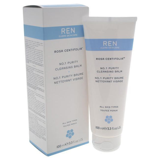 Balsamo detergente Rosa Centifolia No.1 Purity di REN per donna - Balsamo detergente da 3,3 oz