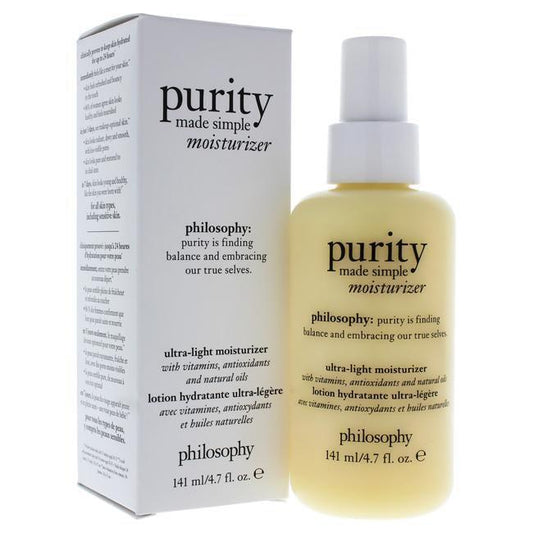 Purity Made Simple Crema idratante ultra leggera di Philosophy per donna - Crema idratante da 4,7 oz